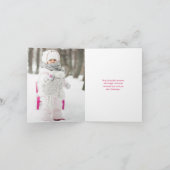 De Kaarten van de Foto van Kerstmis van de Douane (Binnen)