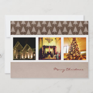 de kaarten van de Kerstmis instagram foto van de