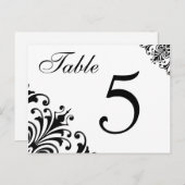 De Kaarten van de Ontvangst van het Huwelijk van (Voorkant / Achterkant)