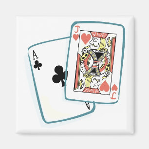 De Kaarten van de Pook van de aas en van de Magneet