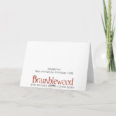 De Kaarten van de Vakantie van Kerstmis van de (Achterkant)