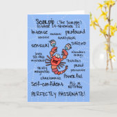 de kaarten van het dierenriemwoord - Schorpioen (Gele Bloem)