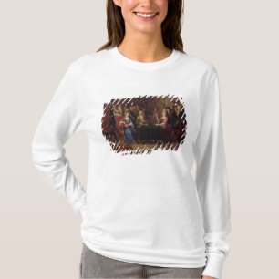De kaartspelers, 1699 t-shirt