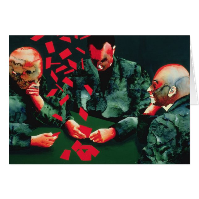 De kaartspelers 1987 (Voorkant Horizontaal)