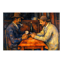 De kaartspelers van Paul Cezanne