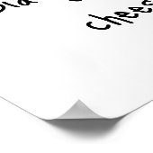 De kaas Sheriff Poster (Hoek)