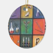"De kaduceus-chirurg/medisch Ornament" Keramisch Ornament (Links)