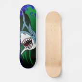 De kaken van de grote witte skateboard (Voorkant)