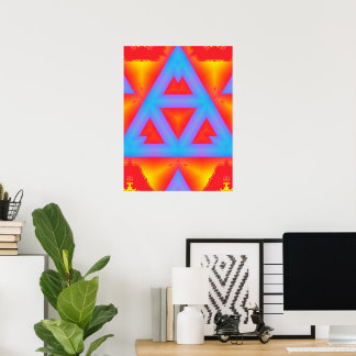 DE KALEIDOSCOOP VAN HET LEVEN POSTER