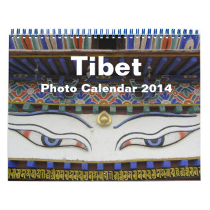 De Kalender 2014 van de Foto van Tibet