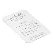 De kalender bewaart de Magnet van de Datum Magneet (Rechterzijde)