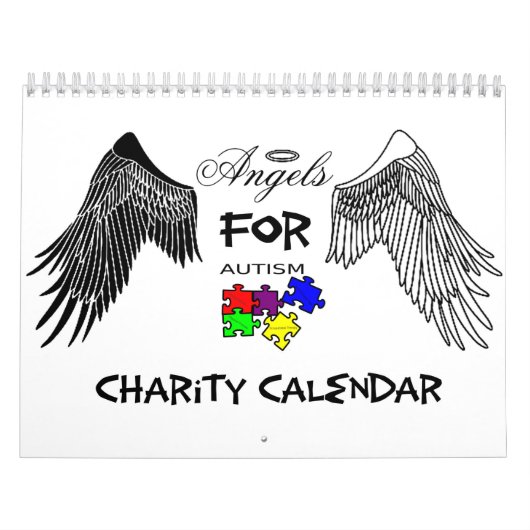 De kalender van de Alt Angels Autism van de Charit (Hoes)