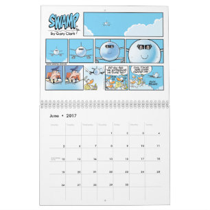 De Kalender van de Strippagina van de Humor van de