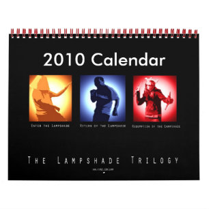 De Kalender van de Trilogie 2010 van de lampekap