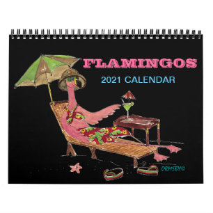 De Kalender van flamingo's
