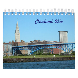 De Kalender van het Oriëntatiepunt van Cleveland,