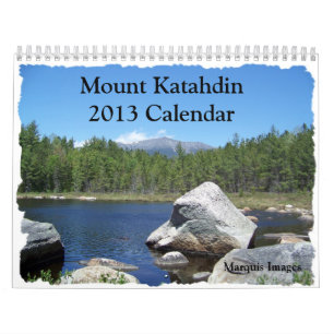 De Kalender van Katahdin 2013 opzetten