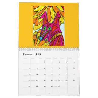 De Kalender van Kleurrijke Honden