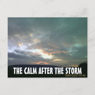 DE KALK NA HET STORM BRIEFKAART