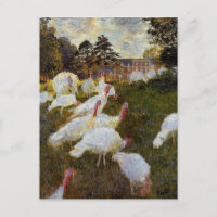 De kalkoenen door Claude Monet