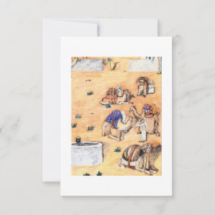 De kamelen 🐪 bedankkaart