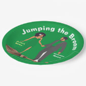 De kamer pompen papieren bordje (Gekanteld)