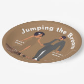 De kamer pompen papieren bordje (Gekanteld)