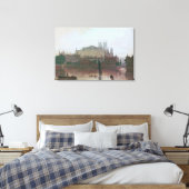 De Kamers van het Parlement Canvas Afdruk (Insitu (Slaapkamer))