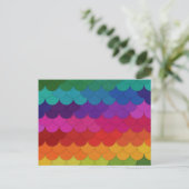 De Kammosselen van de regenboog Briefkaart (Staand voorkant)