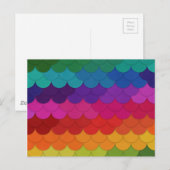 De Kammosselen van de regenboog Briefkaart (Voorkant / Achterkant)