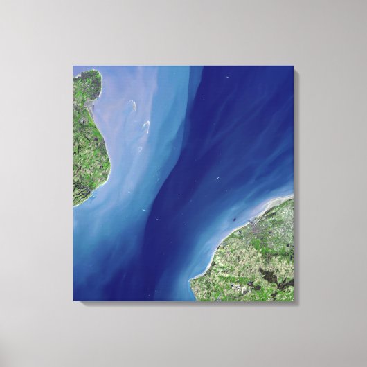 De Kanaaltunnel Canvas Afdruk (Voorkant)