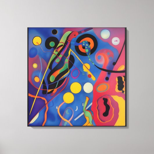 De Kandinsky Bug Canvas Afdruk (Voorkant)