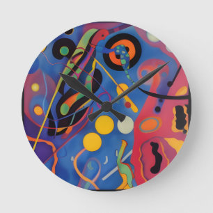 De Kandinsky Bug Ronde Klok