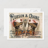 De kanen van Shakespeare Briefkaart (Voorkant / Achterkant)