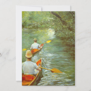 De kano's, Perissoires van Gustave Caillebotte