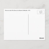 De kano's, Perissoires van Gustave Caillebotte Briefkaart (Achterkant)