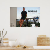 De kans is gunstig voor de voorbereide geest poster (Keuken)