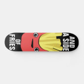 De kant van friet skateboard (Horizontaal)
