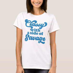 De kant van Savage T-shirt