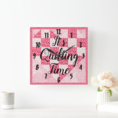 De kanteltijd vierkante klok (Huis)