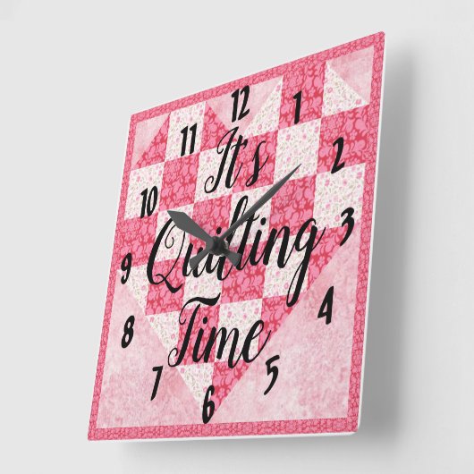 De kanteltijd vierkante klok (Hoek)