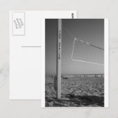 De kantoor, Beach Volleyball Briefkaart (Voorkant / Achterkant)