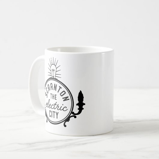 De Kantoor luie scranton de elektrische Mok (Voorkant links)