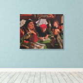 De Kantoor van de advocaat, c.1545 Canvas Afdruk (Insitu (Houten vloer))