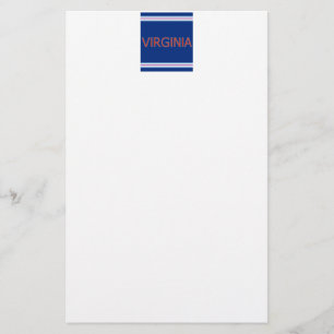 De Kantoorbehoeften van Virginia Briefpapier