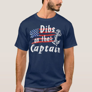 De kapitein Funny Kapitein Wife T-shirt