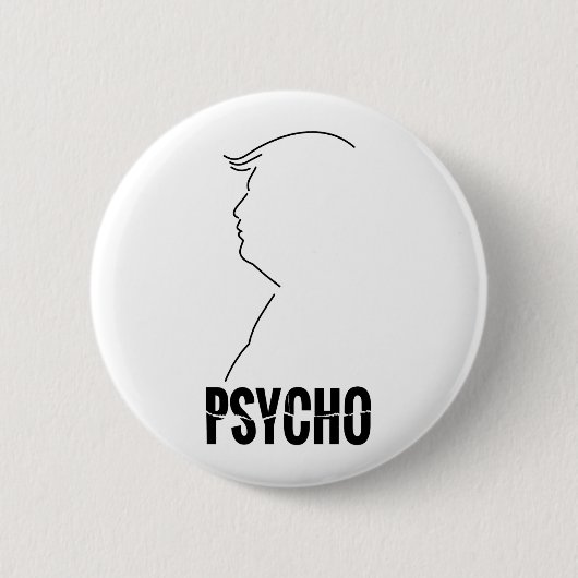 De kapitein van het hek ronde button 5,7 cm (Voorkant)