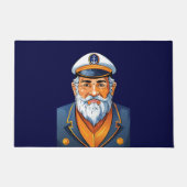 De kapitein van het schip deurmat (Voorkant)