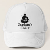 De Kapiteinsdame Trucker Pet (Voorkant)
