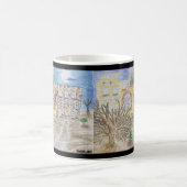 De kapotte fabriek van gedoemde machines koffiemok (Center)